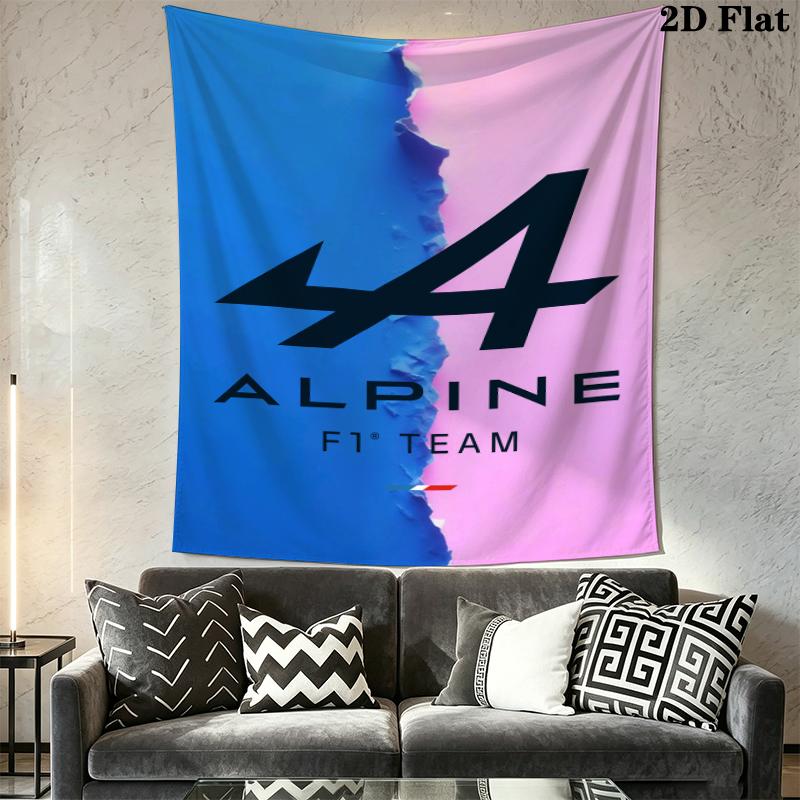 Alpine Wall Tapestry Aesthetic Wall Hanging Printed Fabric Blanket Decorative Tapestries for Bedroom Living Room Home Decor