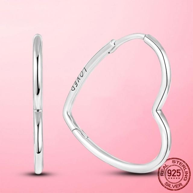 Sale Me Pendant 925 Sterling Silver Love Four-Leaf Clover Dangle Charm Beads Fit Me Bracelet Jewelry Gift