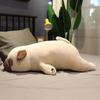 Dog Plush Doll Cute Cartoon Lazy Pug Plushies Soft Stuffed Animals Plush Toy Sleeping