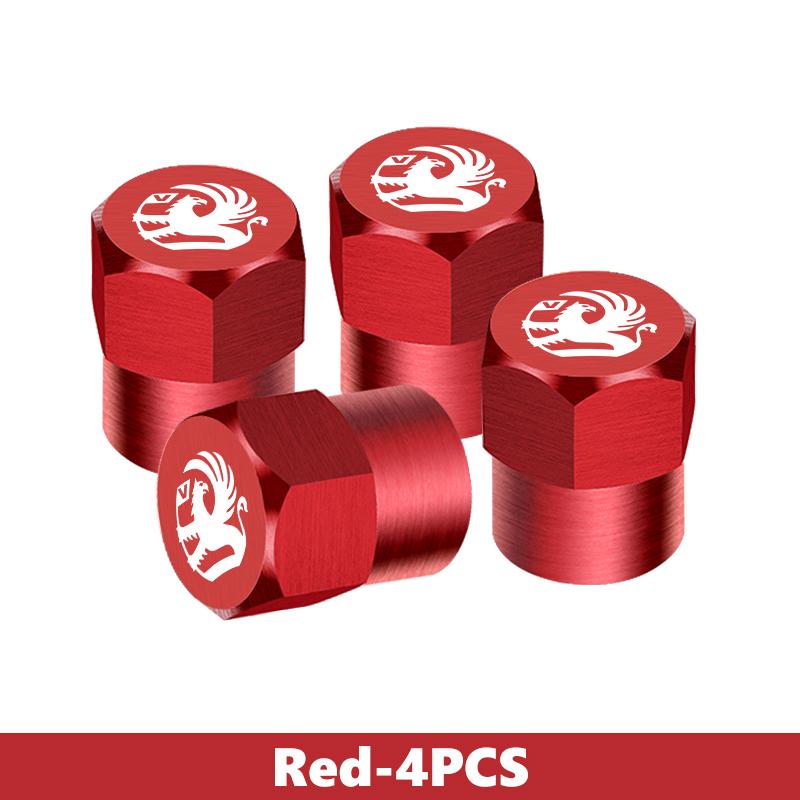For Opel 4Pcs Car Styling Alloy Wheel Tire Valve Cap Stem Cover Protect Accessories Insignia Corsa Zafira Mokka Grandland MOVANO qgi057