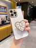 Покрытие Love Держатель для бриллиантов Чехол для телефона Для For Iphone 17 16 1 14 Plus 13 12 Mini 11 Pro Max X XS XR 7 8 SE2 SE3 Задняя крышка