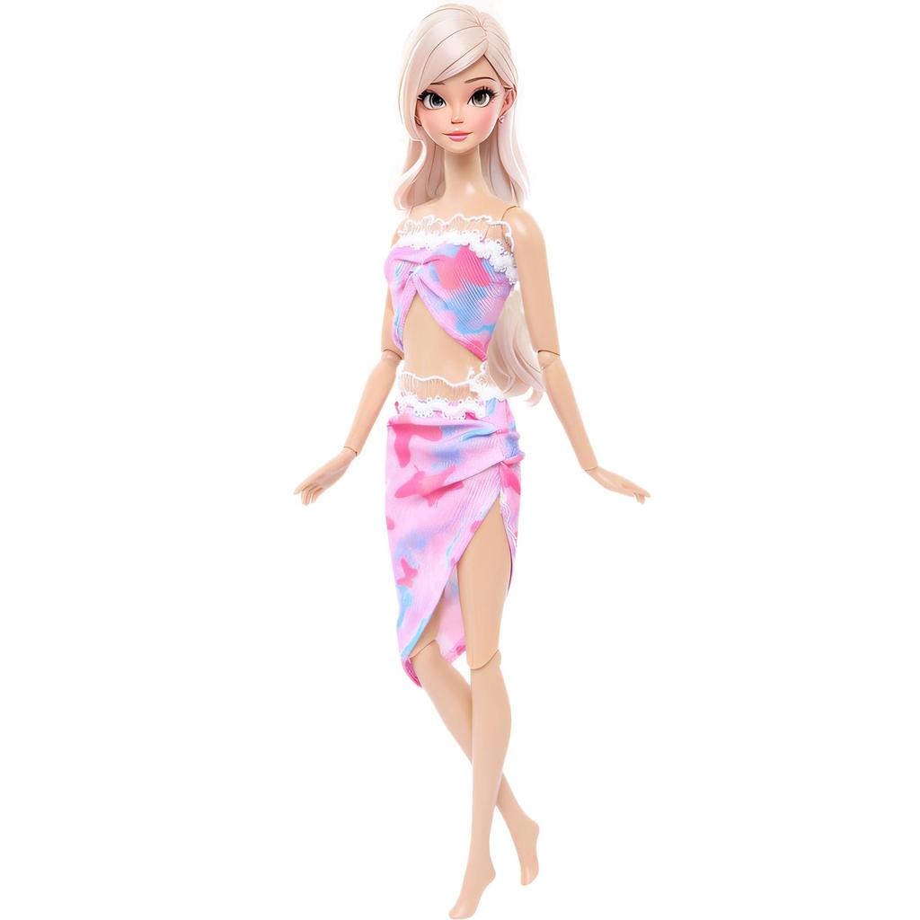 Кукла-бикини 1/6, Купальники для кукол, пляжный купальник, одежда для куклы Барби, игрушки для девочек