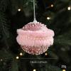 Petal Christmas Tree Ornaments Pink Christmas Ball New Xmas Tree Hangings Pendant  Xmas Decorations