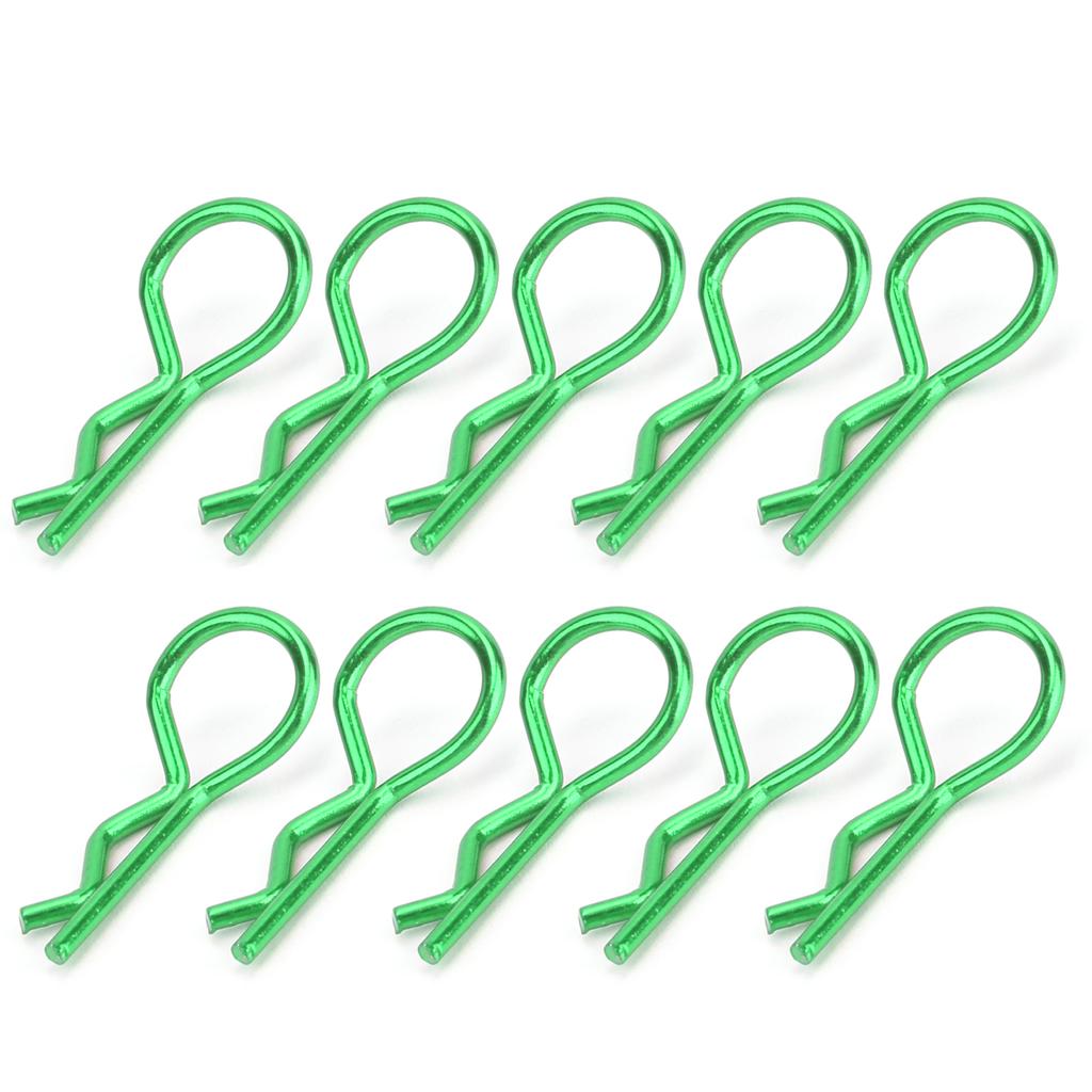 Защелка-зажим для корпуса автомобиля на радиоуправлении RShape, штифт для 15 16 18 110 RC Автомобиля(зеленый )