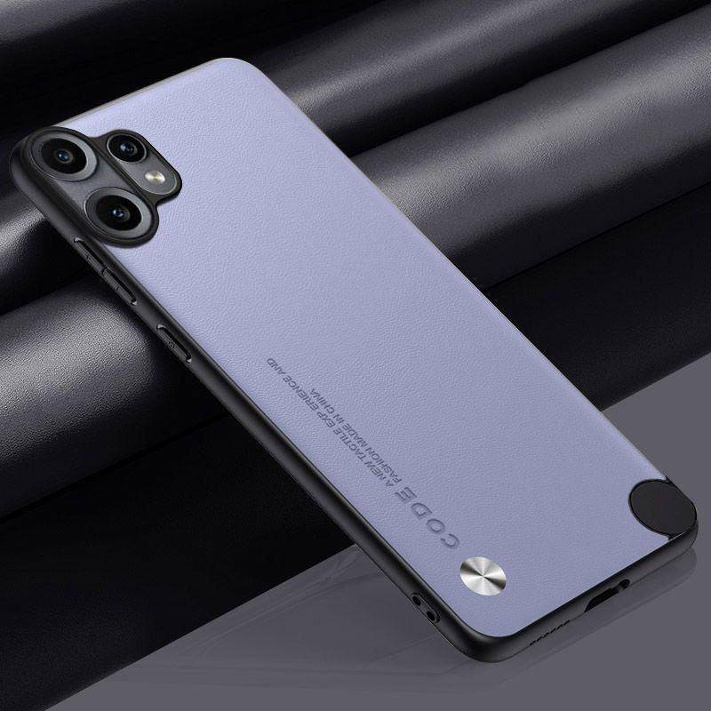 Чехол из ПУ кожи для Nothing CMF Phone 2 Pro Задняя крышка Силиконовый Чехол для телефона с полной защитой камеры Для CMF Phone 1 2Pro Coque