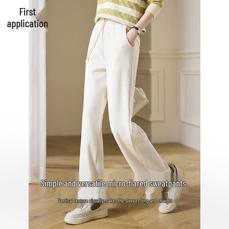 Chushen Women's Casual Drawstring Lounge Pants