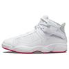 Air 6 Rings White Mystic Hibiscus Men Sneakers Pure-Platinum 322992-116
