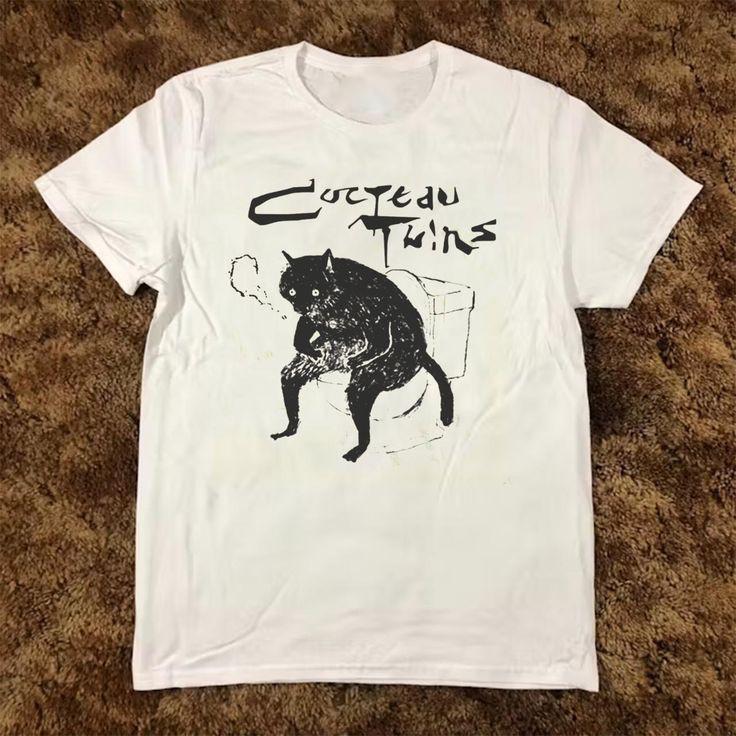 Vintage Cocteau Twins T-shirt Gift Tour Concert Full Size S to 5XL