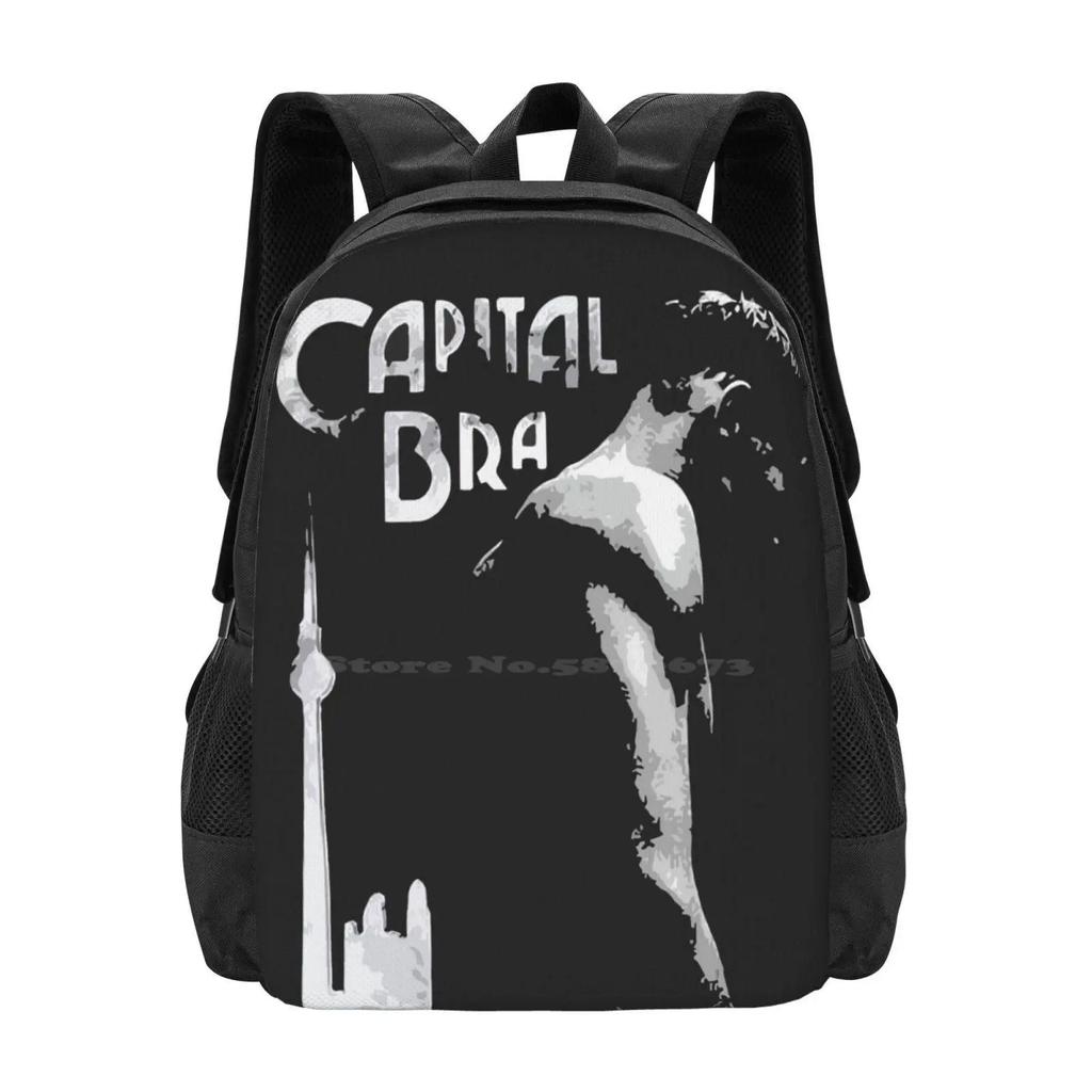 Школьные рюкзаки Capital Bra Дорожный рюкзак для ноутбука Capital Bra Samra Berlin Lives