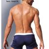 Мужские быстросохнущие плавки с низкой посадкой, сексуальные, больших размеров, с передним карманом