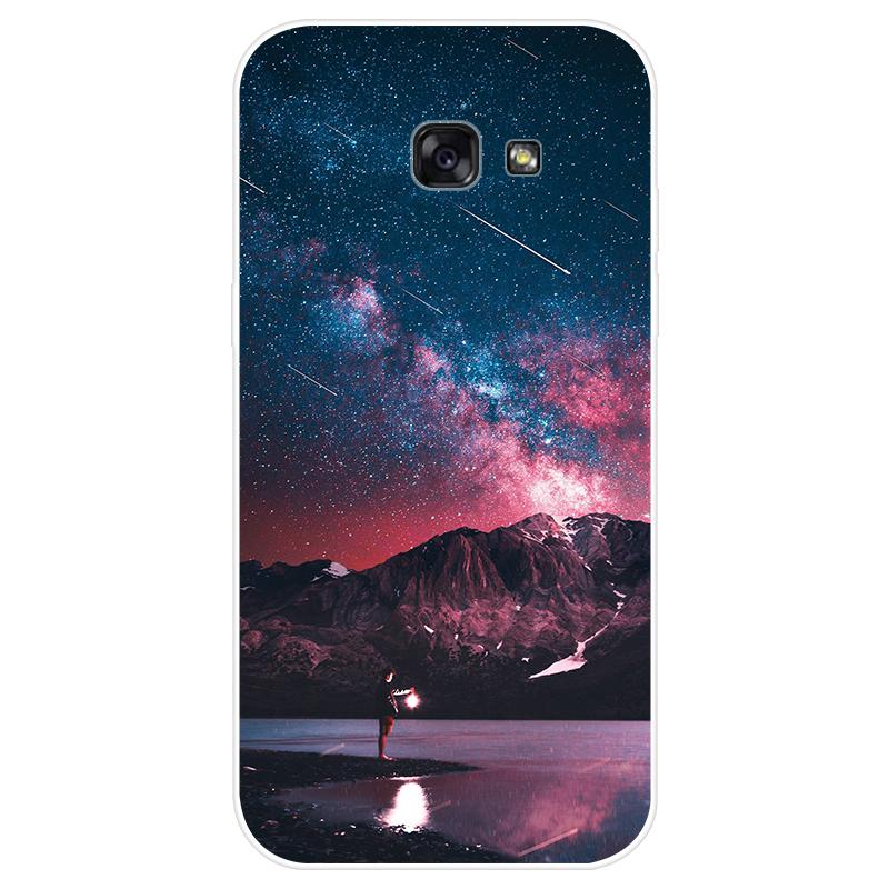 Для Samsung Galaxy A 5 A52017 SM-A520F чехол Мягкая силиконовая задняя крышка модный чехол для телефона с мультяшным рисунком