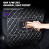 Hot New Car Seat Back Anti Kick Pad Leather Interior Anti Scratch Protector Cover For Lexus ES