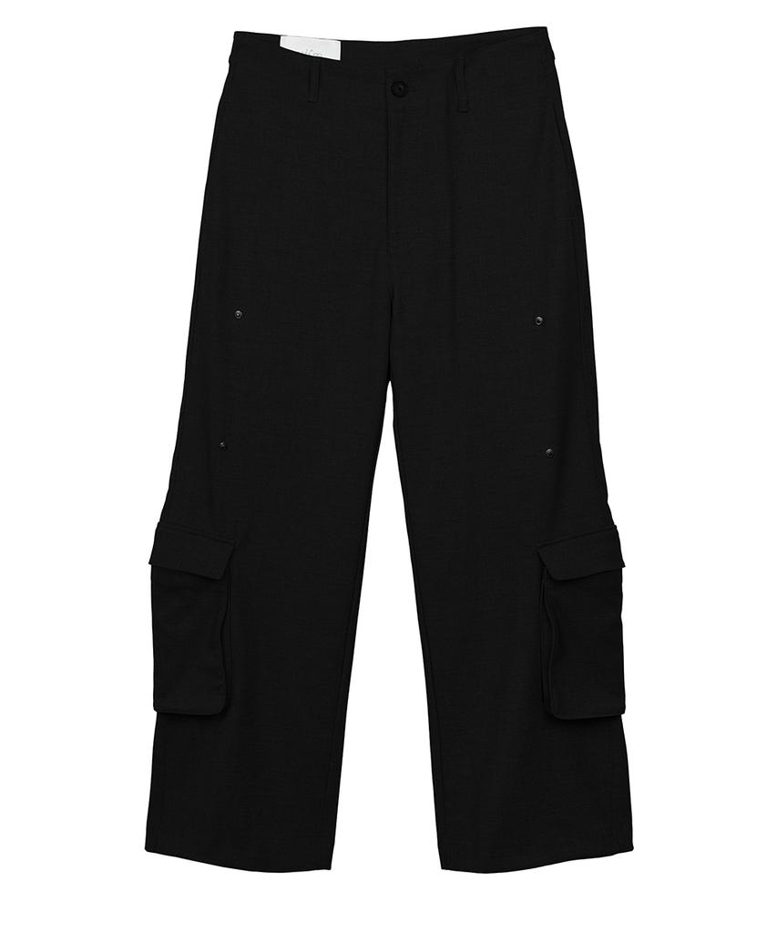 YIYAE Modular Detachable Cargo Slacks Black