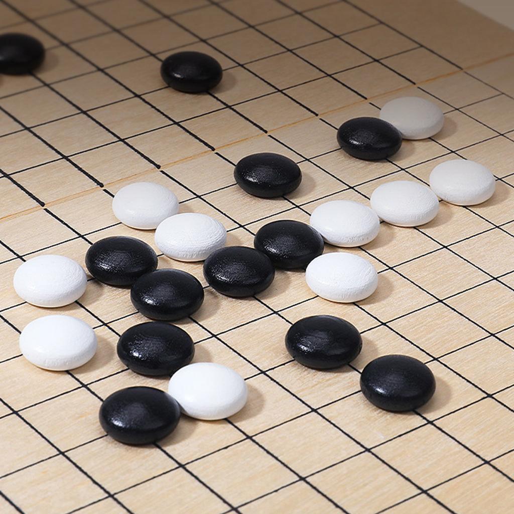 Портативная деревянная игра го стратегическая настольная игра для семейного отдыха Gobang Gomoku складной настольный набор дорожная игра