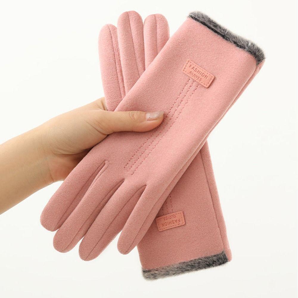 Autumn Winter Gloves Outdoor Sport Warm Mittens High Quality Riding Gloves for Women
