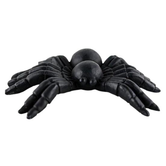 Хэллоуин Черная Кошка Статуэтка Жуткая Статуэтка Ведьмы Смола Паук Животное Скульптура Домашний Офис Настольное Украшение Орнамент Фестиваль Подарок