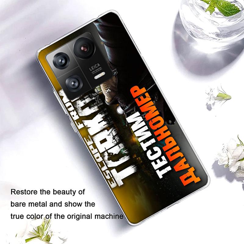 Чехол для телефона Escape From Tarkov Для Xiaomi Poco F7 Ultra X7 X6 M8 M7 M6 M4 M3 Pro X4 Mi 15 15T 14 14T 12T 12S 10T Pro 12 11 Lite C