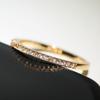 2026 New Arrival Trendy Rose Gold Silver Color Round Fashion Ring for Women Party Gift Jewelry Wholesale R5085A