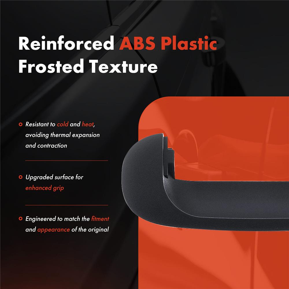 Tailgate Handle Bezel Trim For 1994-01 Dodge Ram 1500 1994-02 2500 3500 55074751