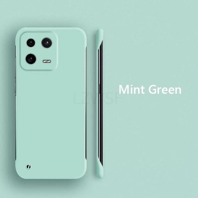 Безрамочный тонкий кожаный жесткий чехол из поликарбоната для Xiaomi 13 Pro Lite Xiaomi13 Pro Ultra 12X 12 Pro 12Pro противоударный чехол Fundas Coque