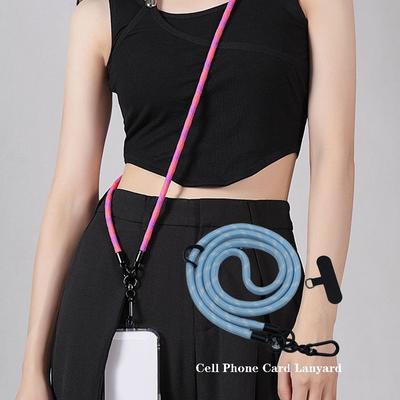 Съемный ремешок для мобильного телефона, регулируемый утолщенный шнурок для карты сотового телефона