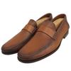 Отличные лоферы Santoni Коричневая кожа Мужские 5.5 Б/у