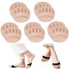 5 Pairs Ball of Foot Cushions Metatarsal Pads Forefoot Pads for Women and Men Soft Reusable Sole Cushions Prevent Pain and Discomfort