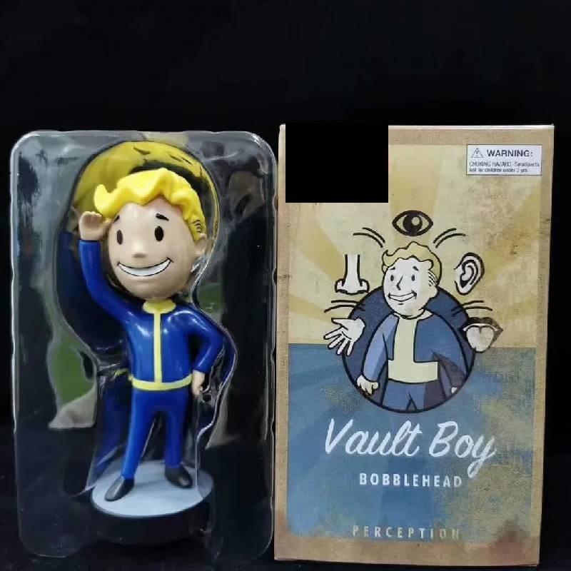 Detailed Vault Boy Fallout Mini Statue Handcrafted Display Piece
