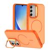 KEYSION Матовый чехол-подставка для телефона с покрытием Soft-touch для Samsung A54 5G A34 A14 4G 5G, магнитная противоударная задняя крышка для Galaxy A04S
