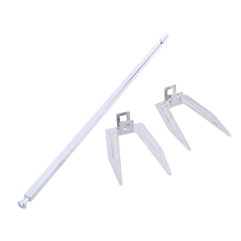 Вращающийся вертел для гриля Фритюрница Вилка для гриля Вилка для жарки курицы Шампур из нержавеющей стали Аксессуары для гриля во фритюрнице