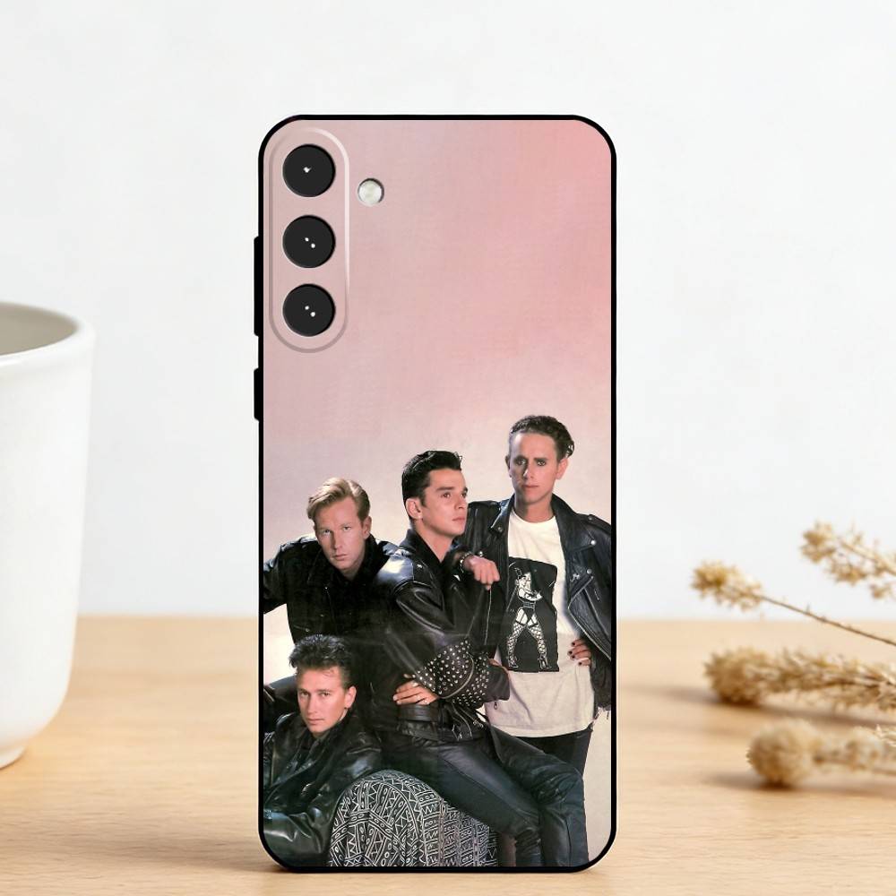 D-Depeche ROCK Band Mode Phone Case For Samsung Galaxy A73,A72,A71,A70,A53,A52,A51,Others Soft Black Cover