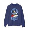 Mens Reading Books Mickey Mouse Sweatshirt