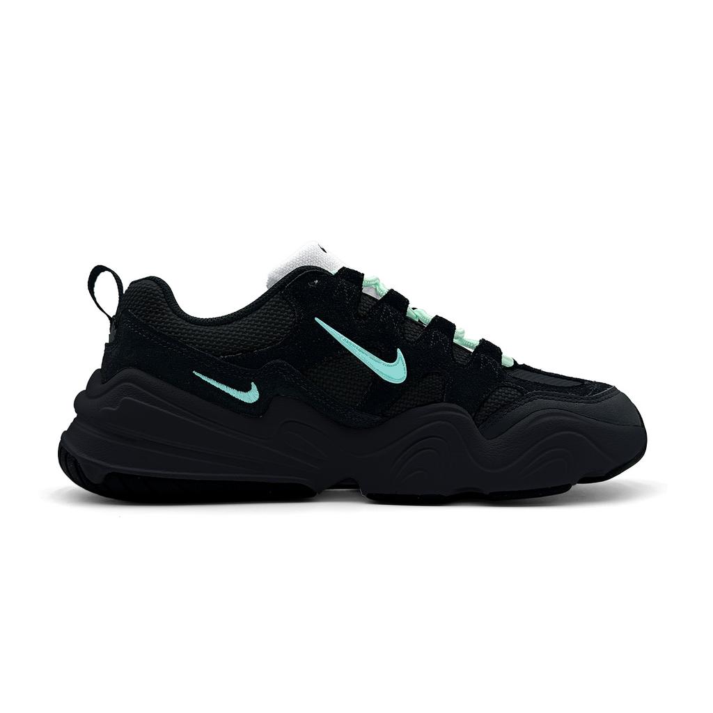 Nike Tech Hera Comfortable Low top Casual Shoes Unisex Black Green FJ9532-101(Team927-)