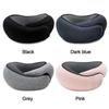U-shaped Travel Neck Pillow Soft Airplane Cushion Portable Memory Foam Pillow
