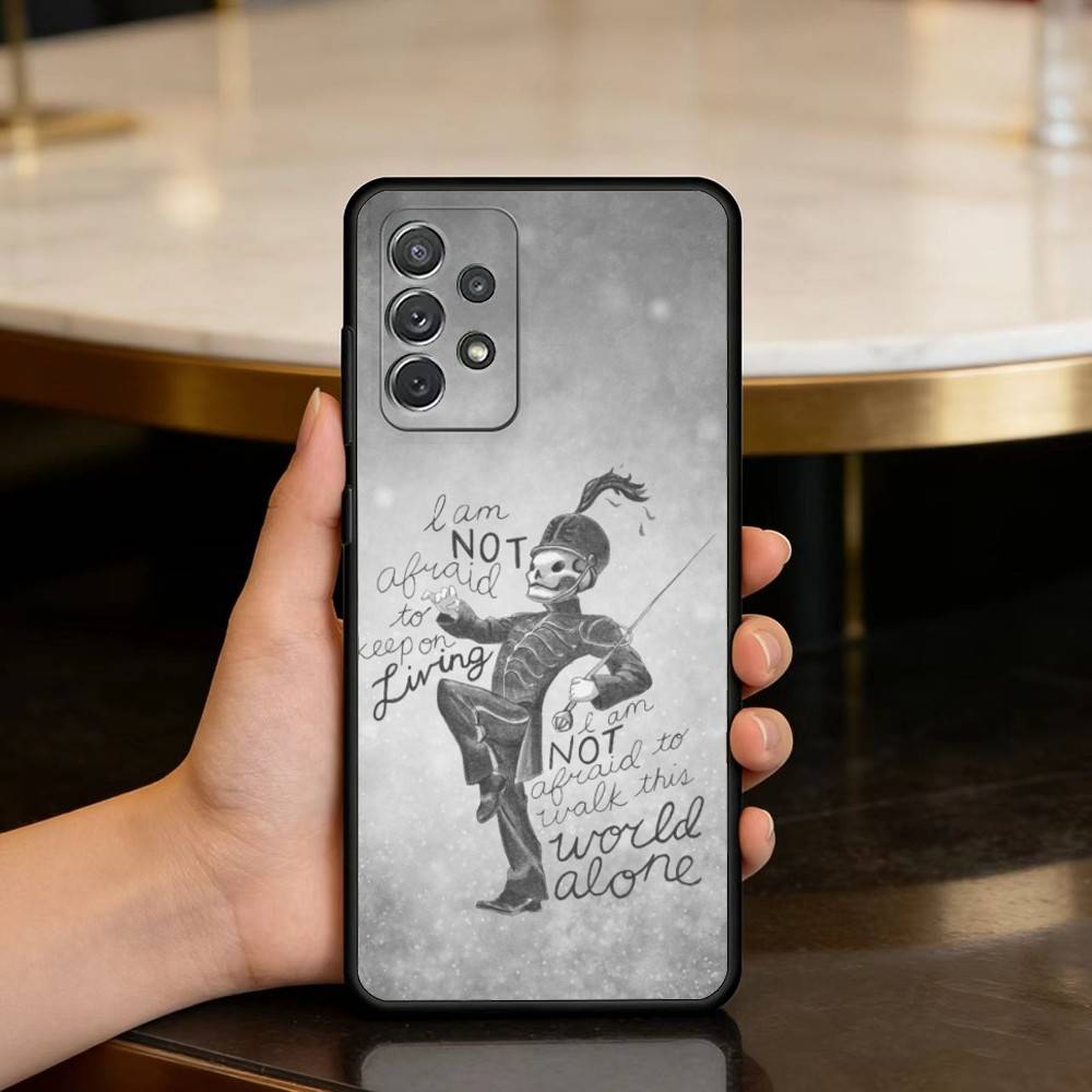 Hot Singer G-Gerard W-WAY Phone Case For Samsung Galaxy A73,A72,A71,A70,A53,A52,A51,Soft Silicone Black Cover