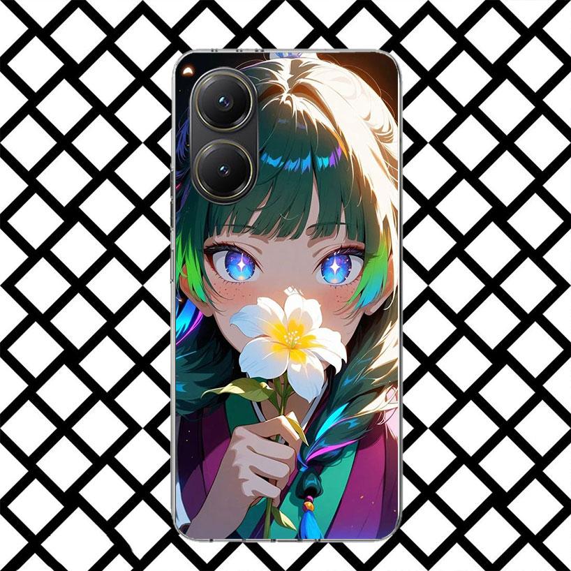 A-Apothecary D-Diaries Аниме Чехол для телефона для Xiaomi Poco F7 Ultra X7 X6 X5 Pro X4 Gt M8 M7 Redmi 15 15C 13 13C 12 12C Мягкий чехол