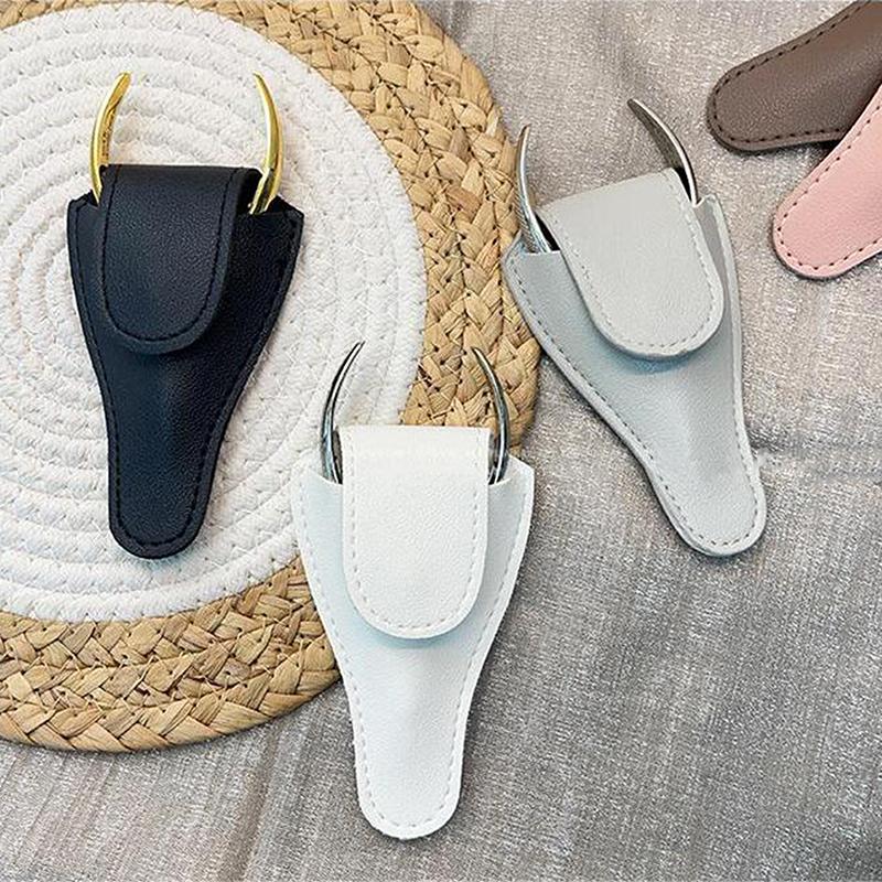 1 шт., защитная сумка для ножниц из искусственной кожи в форме буквы V, чехол для маникюрных и педикюрных инструментов