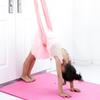 Colorful Aerial-Yoga Hammock High Elastic Band Multi-Purpose Adjustables Training Assistive Device For Indoor Workout Fitness