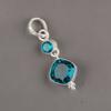 Apatite Gemstone 925 Sterling Silver Jewelry Handmade Pendant1.60" Gift For Wife PP-9-10