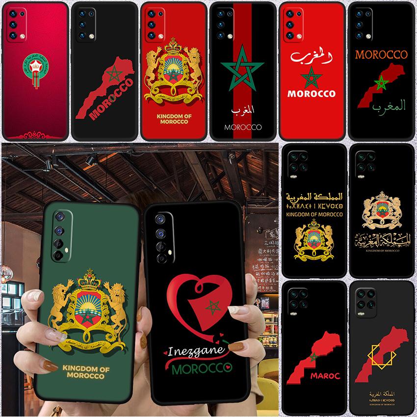 Morocco Flag Passport Phone Case for Huawei Mate 20 P Smart+ P20 P30 Lite Pro Y5p Y6p Y6s Y7a Y8p Y8S Y9 Prime Y9S