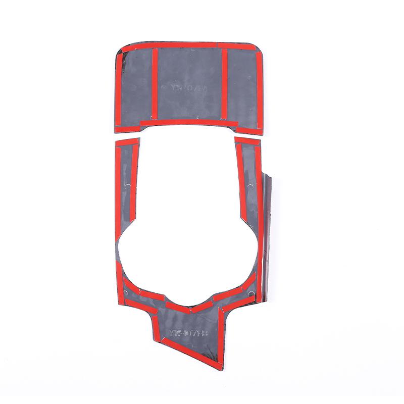 ABS углеродное волокно, центральная консоль, панель переключения передач, рамка, накладка, наклейки для Alfa Romeo Giulia 2017-интерьер