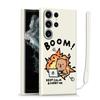 Phone Cover Case for Samsung Galaxy S26 S20 FE Note 20 10 Ultra S25 Edge S24 Ultra S21 Plus S23 S22 Cute Cartoon Capybara