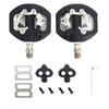 Road Mountain Bike Lock Pedal Dualuse Selflocking Pedal Pedal Compatible with SHIMANO SPD Lock