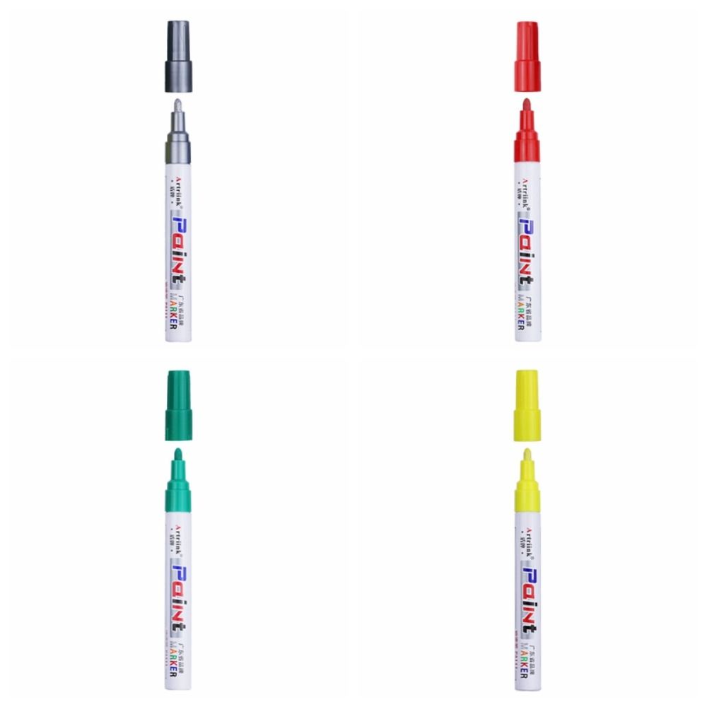 Waterproof Large Capacity Paint Pen Colorful Oil Based Pen Industrial Paint Marker Tire Tread
