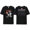 2024 Футболка Bad Religion Летняя Хлопковая Модная С Коротким Рукавом унисекс Wounisex's С Коротким Рукавом Bad Nun Двусторонняя Печатная Футболка