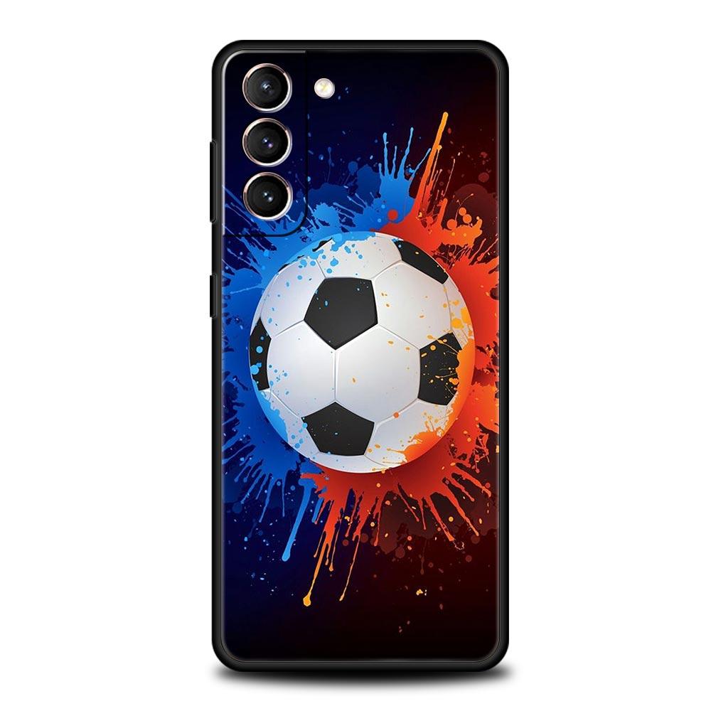 Чехол для телефона с флагом Франции, футболом и Парижем для Samsung Galaxy S24 S23 S22 5G S20 Ultra S21 FE S10 S9 Plus S10E S8 Lite 20, мягкий чехол