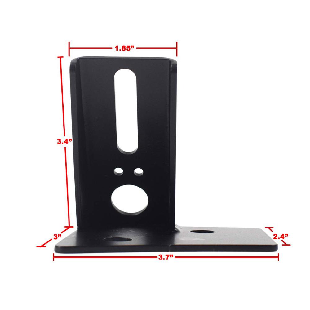 Кронштейн крепления углового фонаря на лобовое стекло, держатель светодиодного фары для бездорожья, зажим для Jeep Wrangler JK 2007-2017