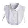 Women False Collar, White Versatile Blouse Top for Sweater Shirts Clothes