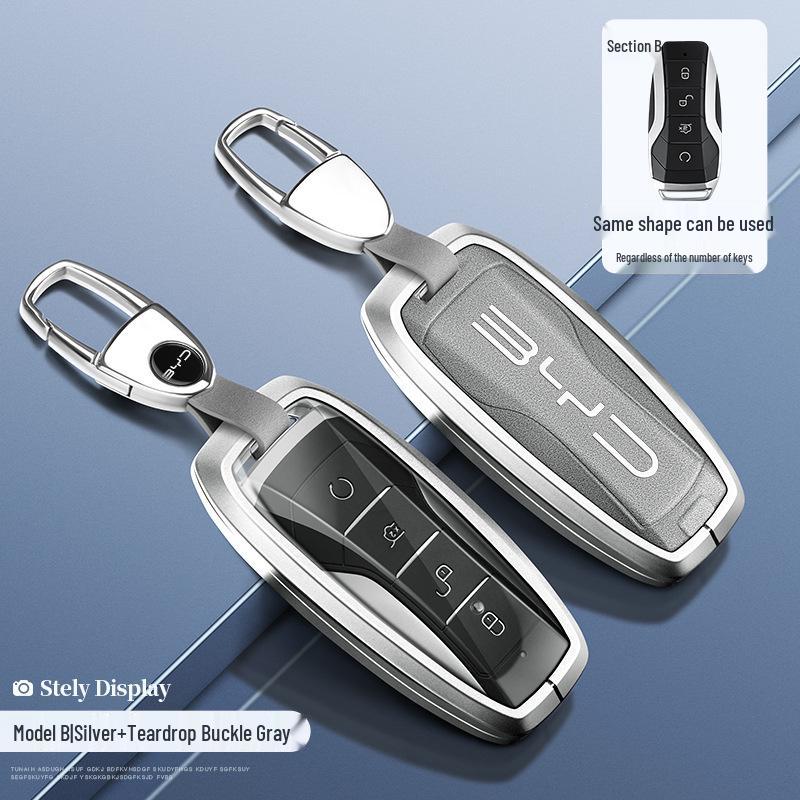 Новый чехол для ключа BYD 2023 для моделей Han, Song Plus, Dolphin, Qin, Sea Lion, Yuan, Tang и Seagull