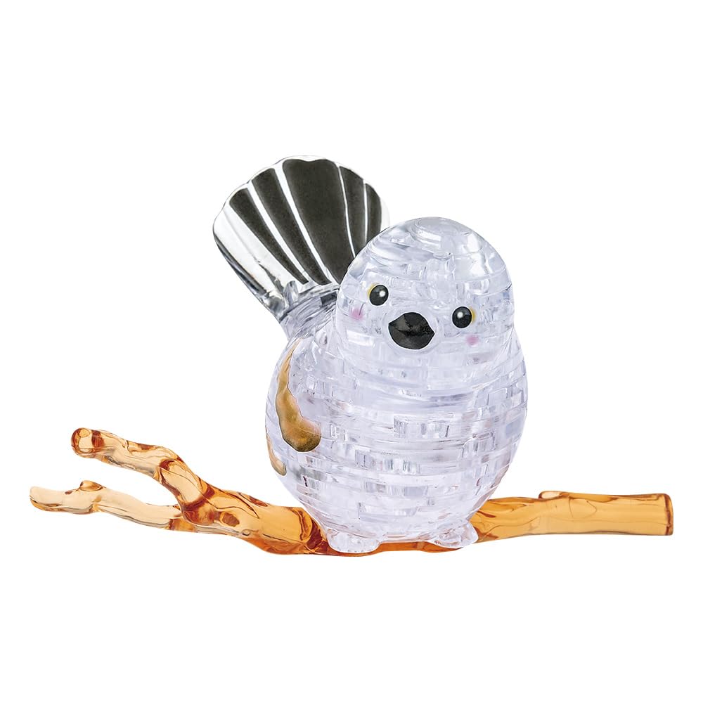 Beverly 47-Piece Crystal Puzzle, Long-tailed Tit, 50314